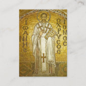 St. John Chrysostom祈りの言葉カードの祈りの言葉 プレイスカード (正面)