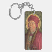 St. John Fisher (SAU 025)カスタマイズ可能 キーホルダー (正面左)