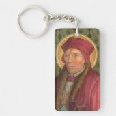 St. John Fisher (SAU 025)カスタマイズ可能 キーホルダー (正面)