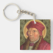 St. John Fisher (SAU 025)カスタマイズ可能 キーホルダー (正面)