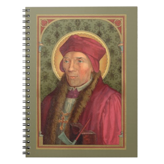 St. John Fisher (SAU 025)スパイラルノート1 ノートブック (正面)