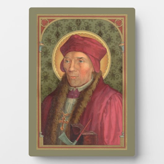St. John Fisher (SAU 025)プラーク1 5"x7" フォトプラーク (正面)
