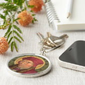 St. John Fisher (SAU 025)プレミアムメタル キーホルダー (側面)