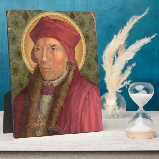 St. John Fisher (SAU 025) Plaque 2 8"x10" フォトプラーク (側面)