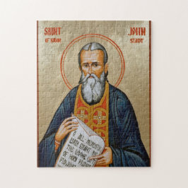 St. John Kronstadt Orthodox Christian Icon ジグソーパズル