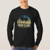 St. John Palm trees National Park Virgin Islands S Tシャツ (正面)