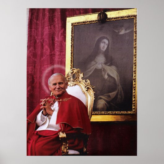 ST JOHN PAUL II AND MADONNA. ポスター (正面)