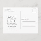 St. John USVI Destination Wedding Save the Date 案内ポストカード (裏面)
