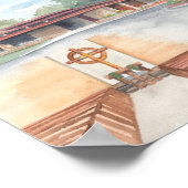 St. John's Church Evansville, WI - 8x10プリント ポスター (角)