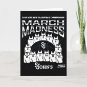 St. John's March Madness 2025 Men's Sketll Nil  カード (正面)