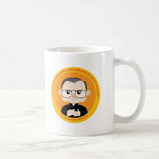 St. Josemaria Escriva コーヒーマグカップ (右)