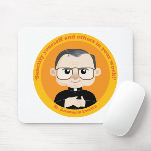 St. Josemaria Escriva マウスパッド (マウス)