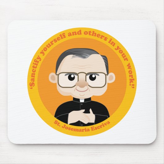 St. Josemaria Escriva マウスパッド (正面)