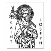 St. JosephのUpper Torso (詳細; DT 01) ラバースタンプ (インプリント)