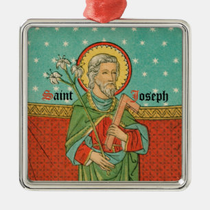St. JosephのUpper Torso (詳細; VVP 09)セラミック メタルオーナメント