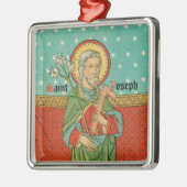 St. JosephのUpper Torso (詳細; VVP 09)セラミック メタルオーナメント (左)