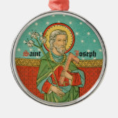 St. JosephのUpper Torso (詳細; VVP 09)セラミック メタルオーナメント (正面)