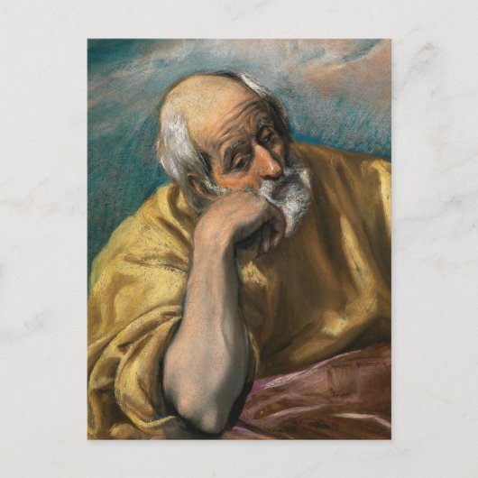 St. Joseph by El Greco ポストカード (正面)