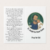 St. Joseph for these Times Prayer Card (外部フラット)