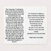 St. Joseph for these Times Prayer Card (内部フラット)