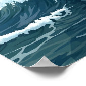 St. Joseph Lighthouse on Lake Michigan ポスター (角)