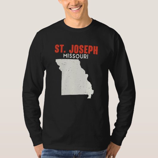 St Joseph Missouri USA State America Travel Missou Tシャツ (正面)
