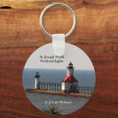 St. Joseph North Pierhead Lightsキーチェーン キーホルダー (正面)