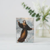 St. Joseph of Cupertino Catholic Prayer Card       プレイスカード (スタンド正面)