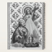 St. Joseph、Papal Symbols、およびSHJ (詳細、LT 02) プランナー手帳 (裏面)
