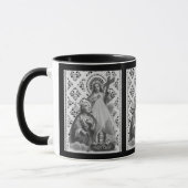 St. Joseph、Papal Symbols、およびSHJ (詳細、LT 02) マグカップ (左)