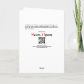 St. Joseph, Papal Symbols, and the SHJ (LT 02) カード (裏面)