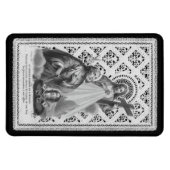 St. Joseph, Papal Symbols, and the SHJ (LT 02) マグネット (横)