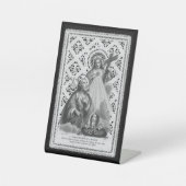 St. Joseph, Papal Symbols, and the SHJ (LT 02) 台座サイン (正面)