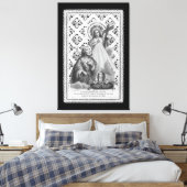 St. Joseph, Papal Symbols, and the SHJ (LT 02)缶 キャンバスプリント (インサイチュ (寝室))