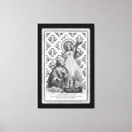 St. Joseph, Papal Symbols, and the SHJ (LT 02)缶 キャンバスプリント