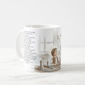 St Joseph the Worker and Child Jesus, Catholic Mug コーヒーマグカップ (正面左)