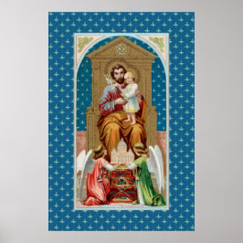 St Joseph, Toddler CC; Angels w/バチカン・モデル ポスター