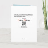 St. Joseph, Toddler CC, Angels with Vatican Model カード (裏面)