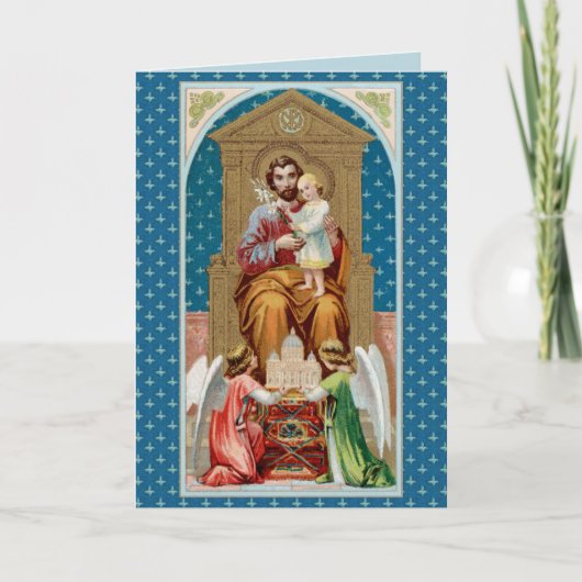 St. Joseph, Toddler CC, Angels with Vatican Model カード (正面)