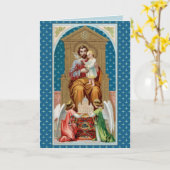 St. Joseph, Toddler CC, Angels with Vatican Model カード (黄色い花)