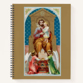 St. Joseph, Toddler CC, Angels with Vatican Model ノートブック (正面)