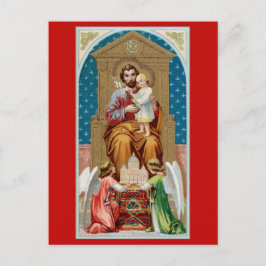 St. Joseph, Toddler CC, Angels with Vatican Model ポストカード