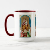 St. Joseph, Toddler CC, Angels with Vatican Model マグカップ (左)