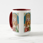 St. Joseph, Toddler CC, Angels with Vatican Model マグカップ (正面左)