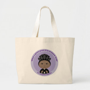 St. Josephine Bakhita ラージトートバッグ