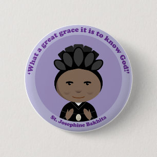 St. Josephine Bakhita 缶バッジ