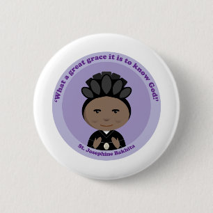 St. Josephine Bakhita 缶バッジ