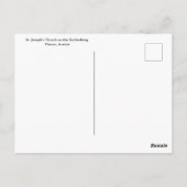 St. Joseph's Church, Kahlenberg, Austria  ポストカード (裏面)