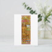 St. Joseph's Workshopのカラーパレット(BL 01) ポストカード (スタンド正面)