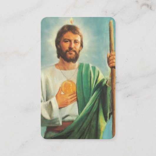 St. Jude祈りの言葉カード：ガビアフターアワー 名刺 (正面)